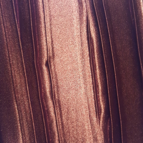 NEW Twin Plum Purple Satin Bedskirt - Picture 4 of 5